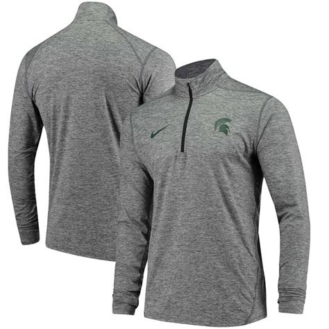 nike msu half zip jacket